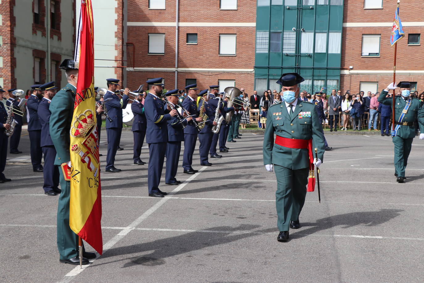 Fotos: Actos conmemorativos del 178 aniversario de la Guardia Civil en León