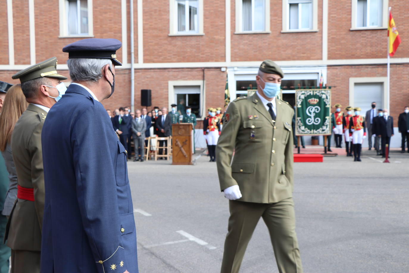 Fotos: Actos conmemorativos del 178 aniversario de la Guardia Civil en León