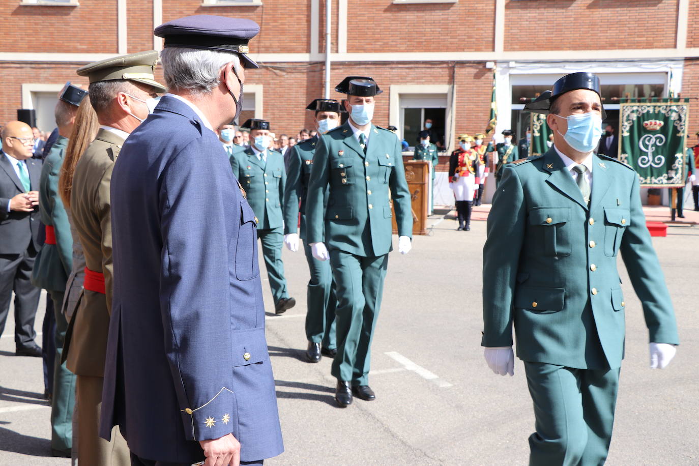 Fotos: Actos conmemorativos del 178 aniversario de la Guardia Civil en León