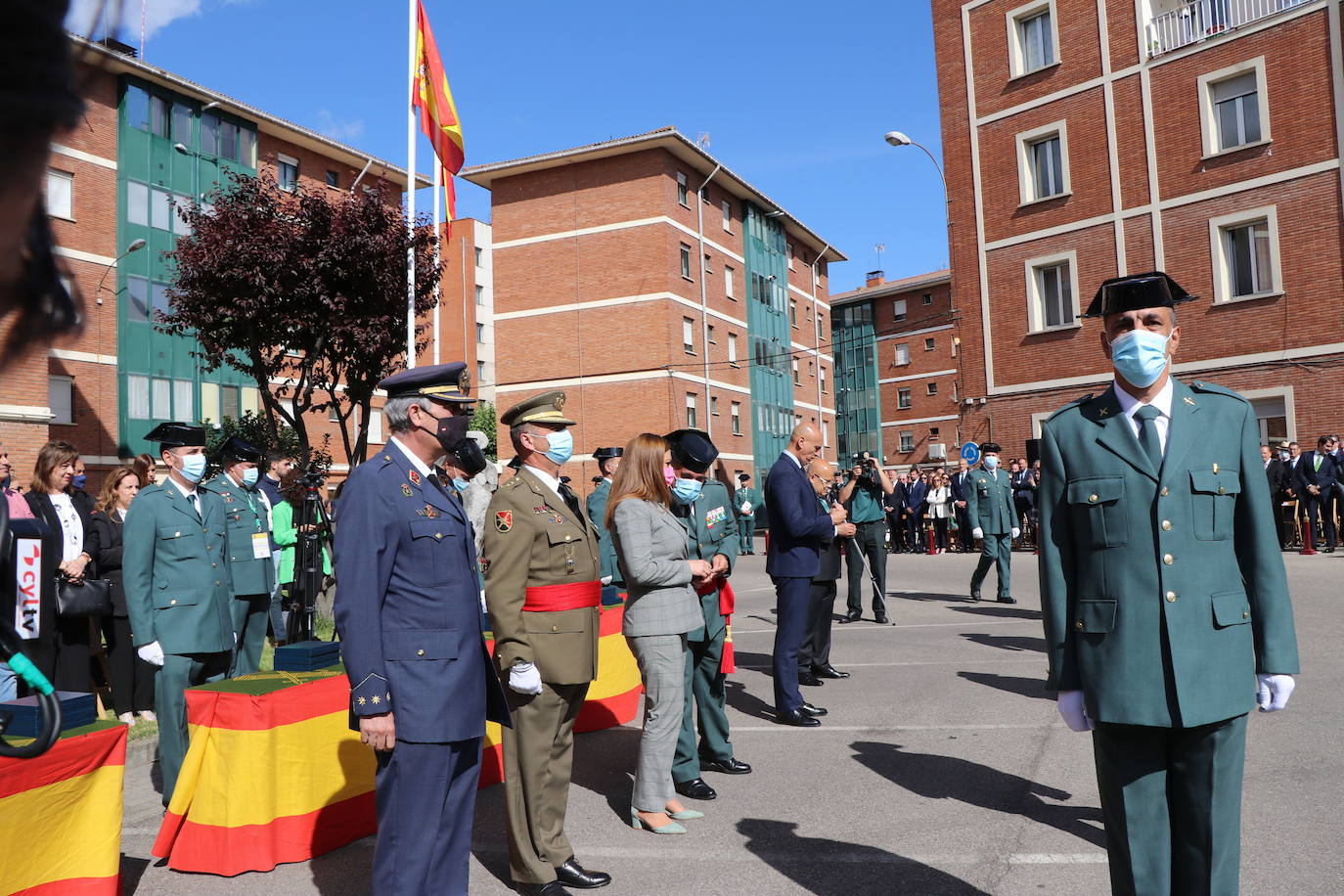 Fotos: Actos conmemorativos del 178 aniversario de la Guardia Civil en León