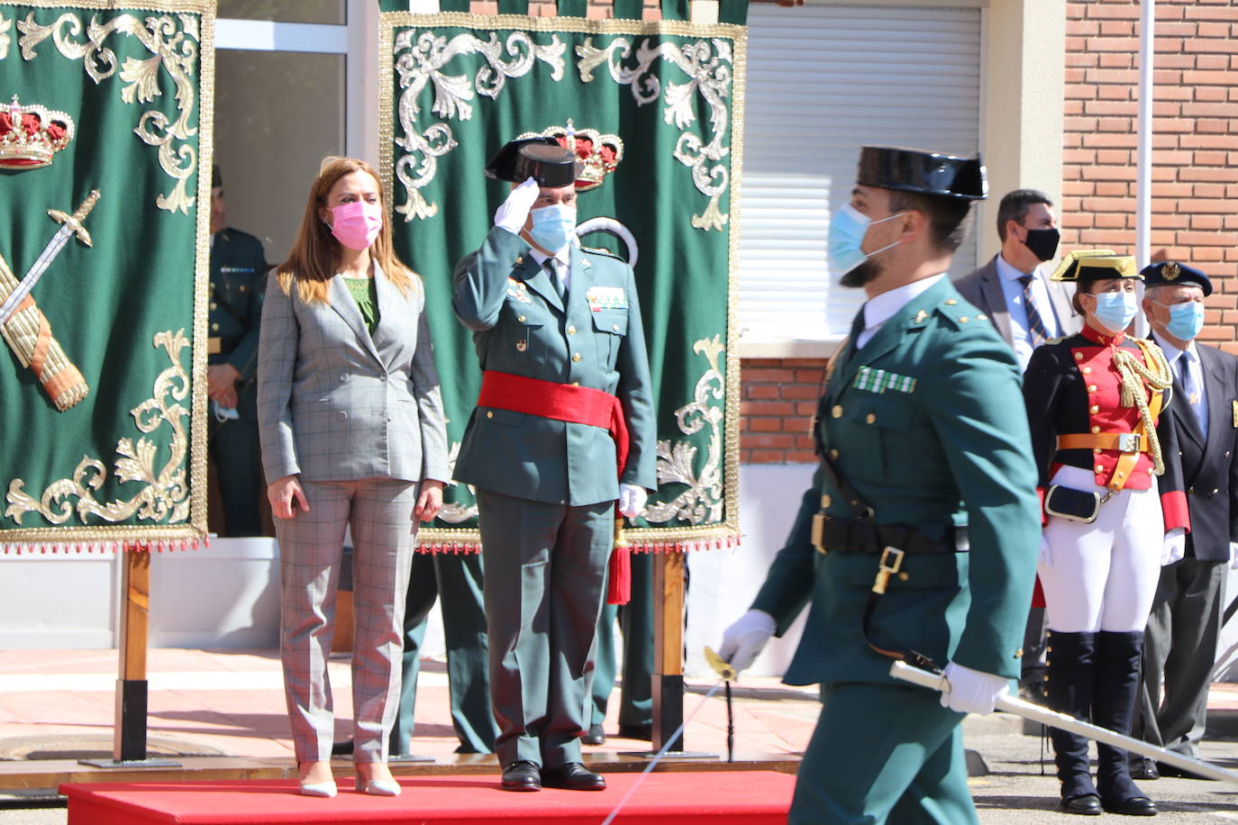 Fotos: Actos conmemorativos del 178 aniversario de la Guardia Civil en León