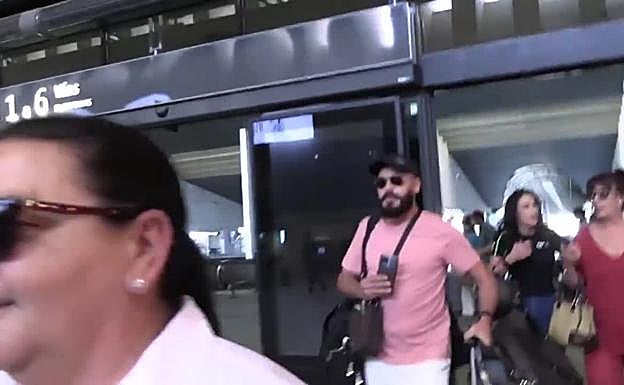 Primeras palabras de María del Monte tras su abrazo con Isa Pi