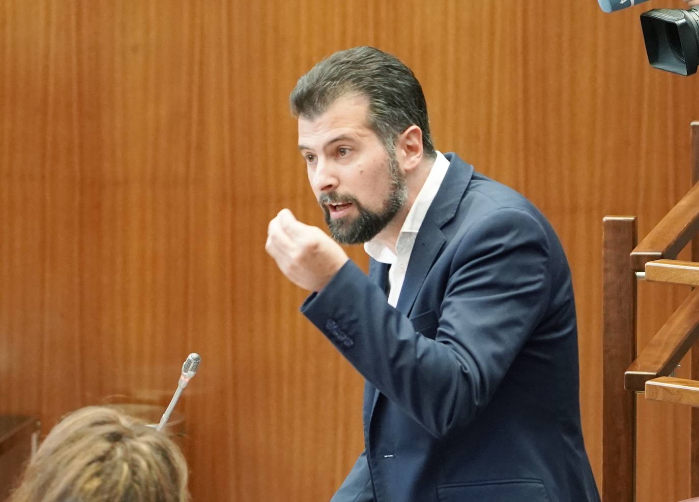 Sesión de martes del pleno de las Cortes de Castilla y León.