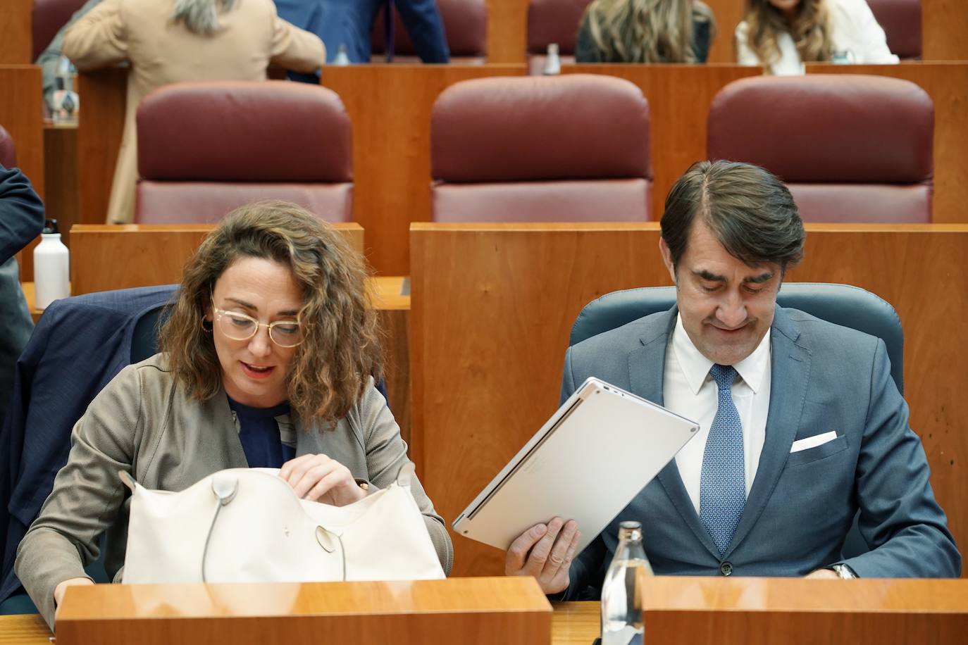 Sesión de martes del pleno de las Cortes de Castilla y León.