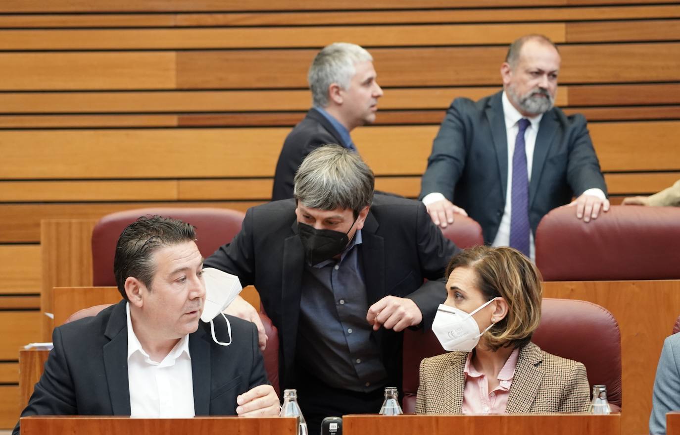 Sesión de martes del pleno de las Cortes de Castilla y León.