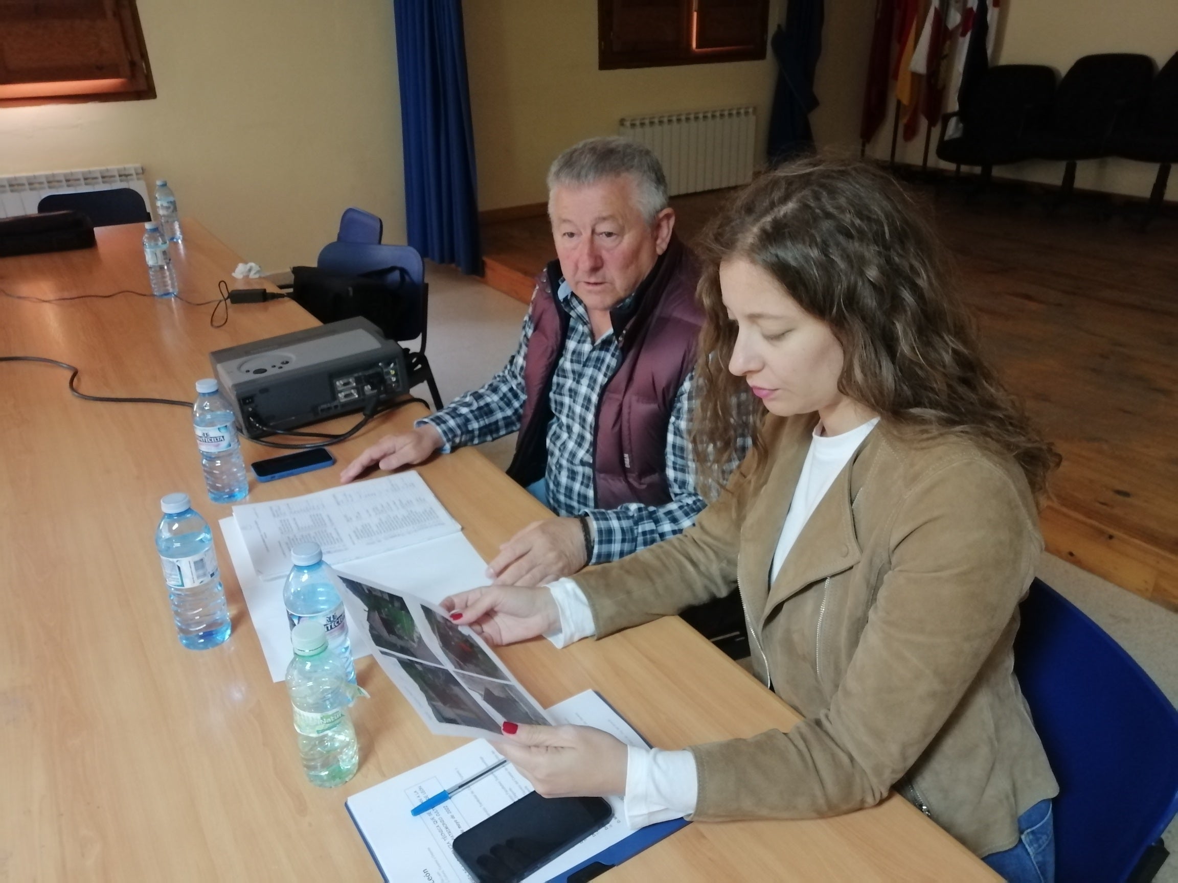 Comisión de Patrimonio celebrada hoy en Posada de Valdeón