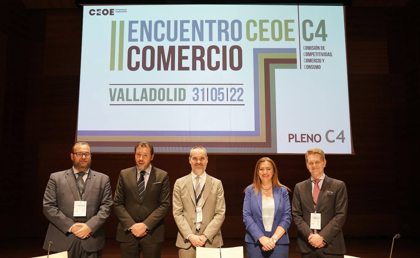 Imagenes del II Encuentro del Comercio C4-CEOE. 