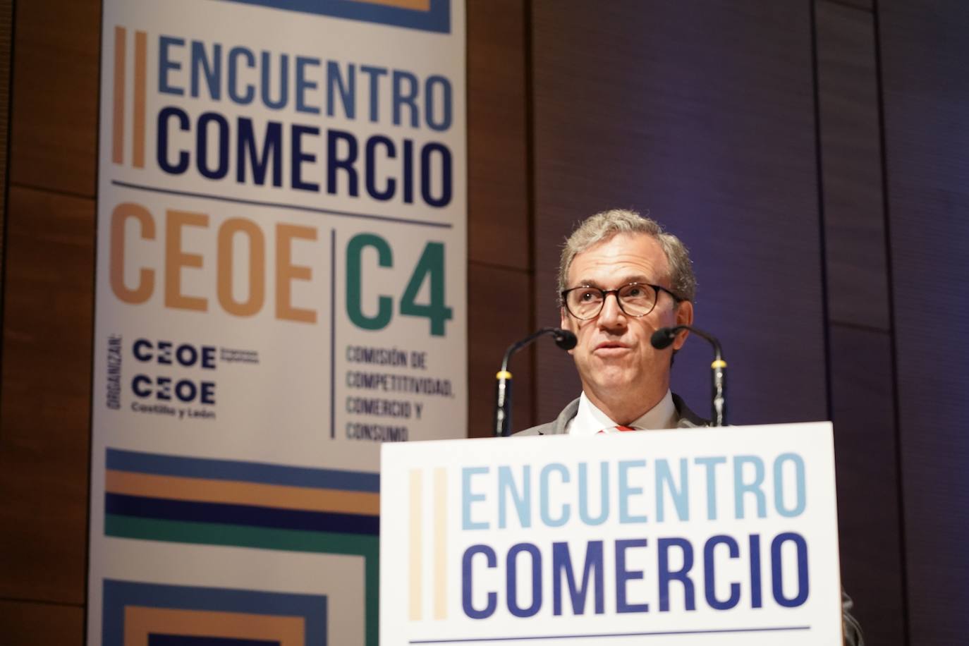 Imagenes del II Encuentro del Comercio C4-CEOE. 