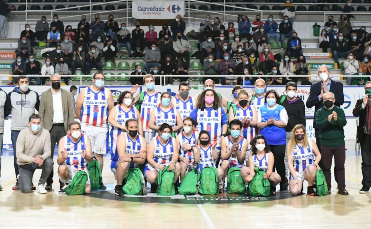 Equipo del Caja Rural Ciudad de Ponferrada.