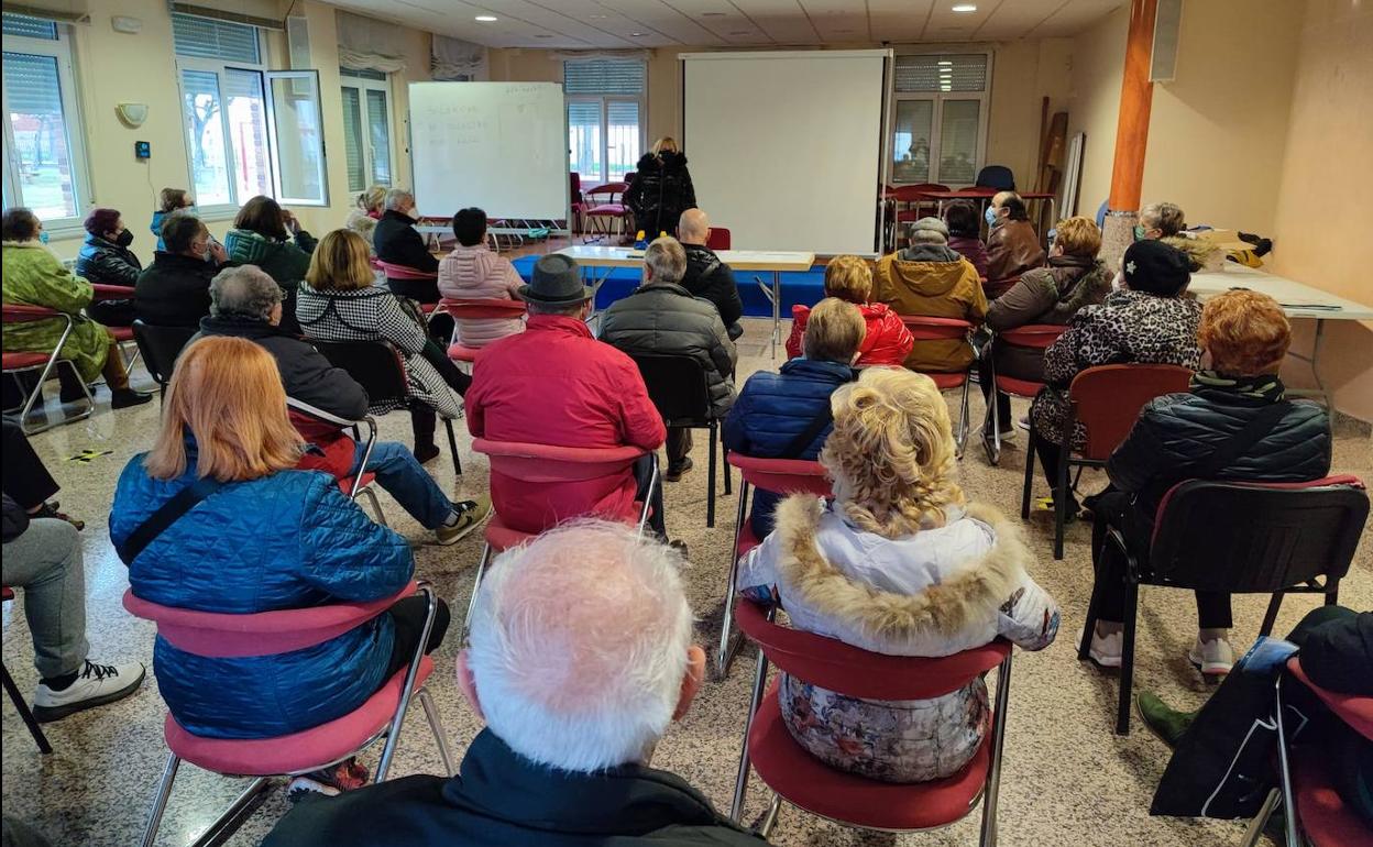 Actividades con mayores en Villaquilambre.