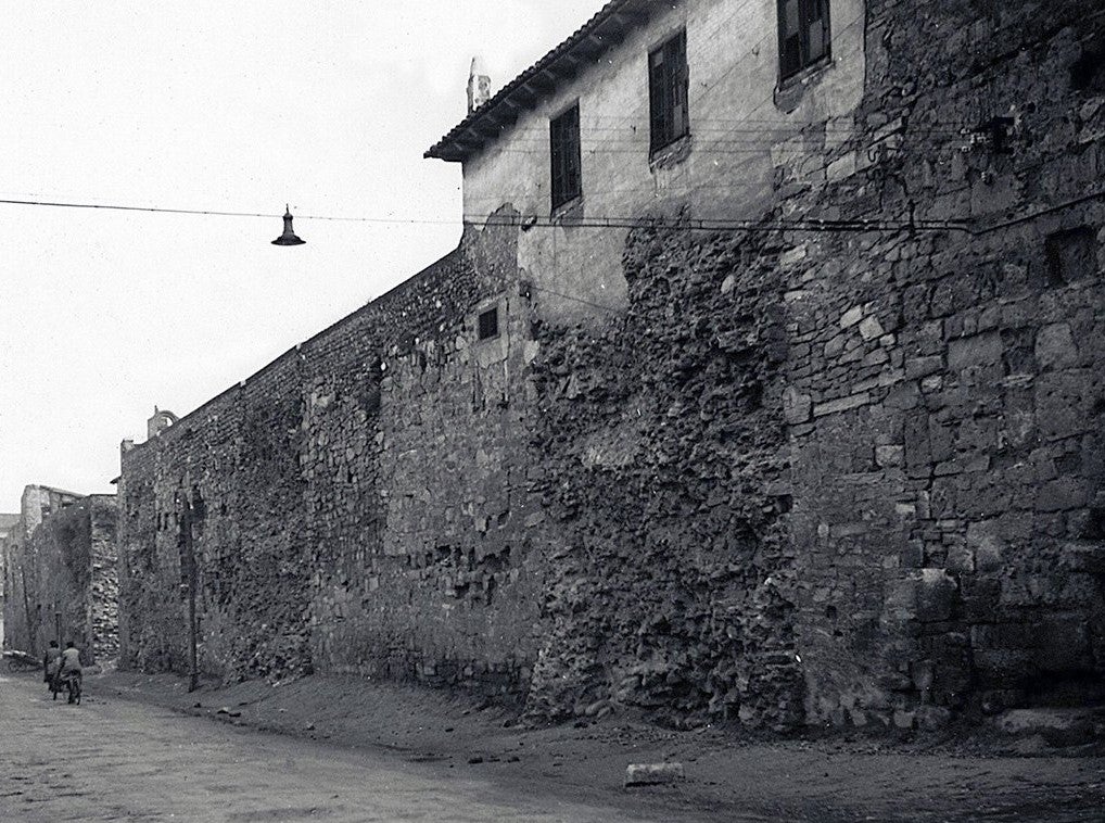 Calle Carreras en 1910 ya sin cubos