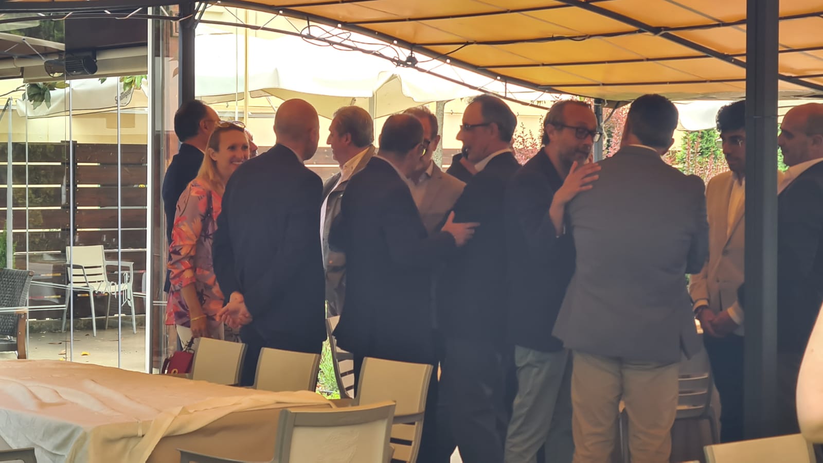 Fotos: Comida de los miembros del CEL con el presidente de la Diputación de León