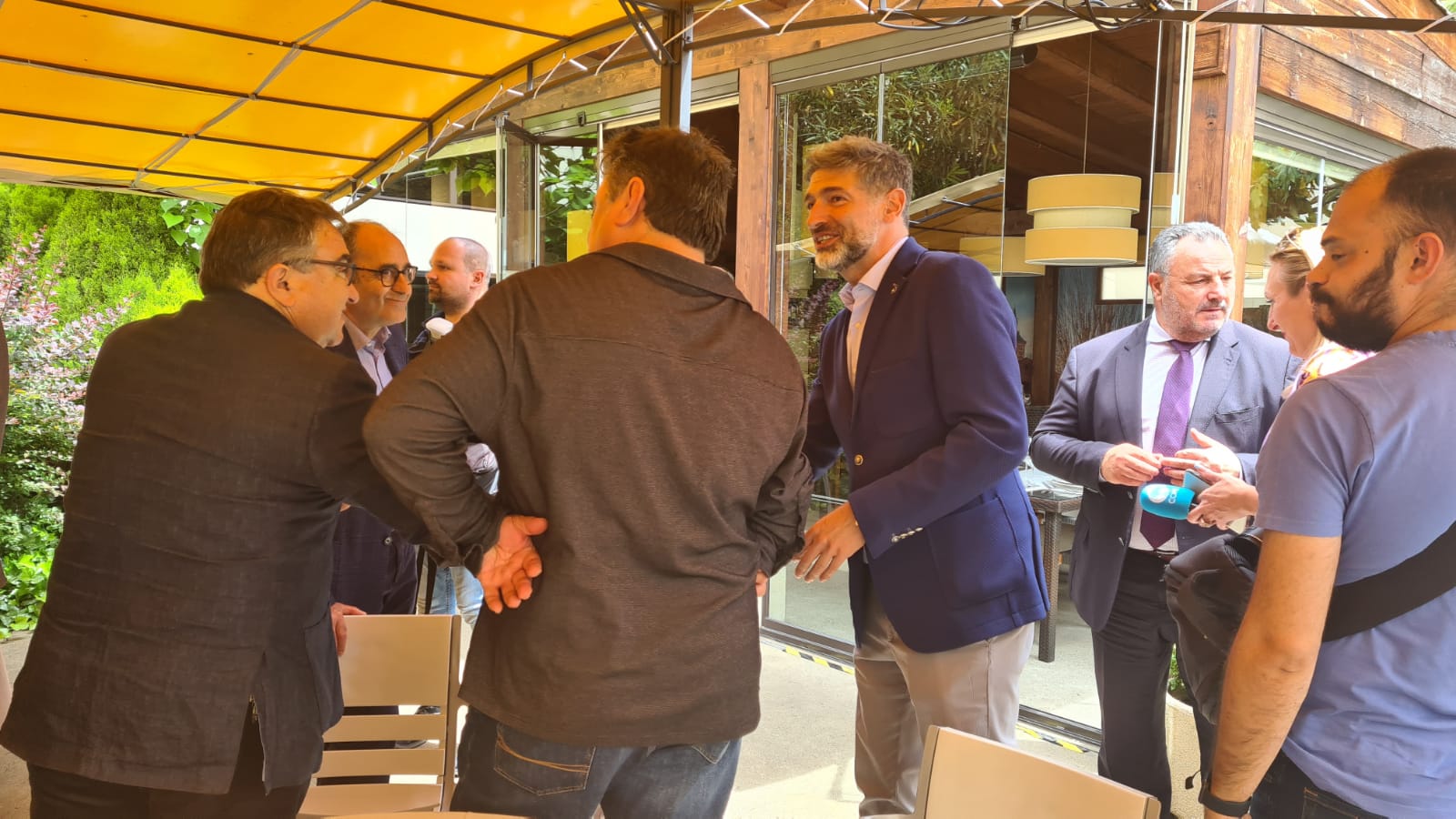 Fotos: Comida de los miembros del CEL con el presidente de la Diputación de León