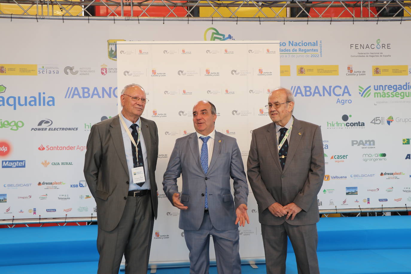 Segunda jornada del Congreso NacionaI de Regantes, celebrado en la ciudad de León.