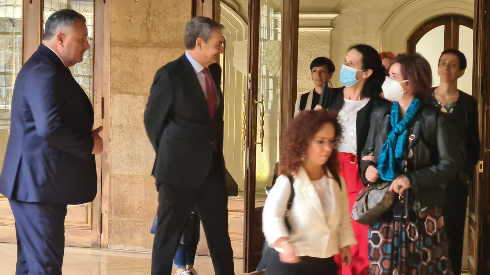 Fotos: Zapatero preside la reunión de Cermi Mujeres en León