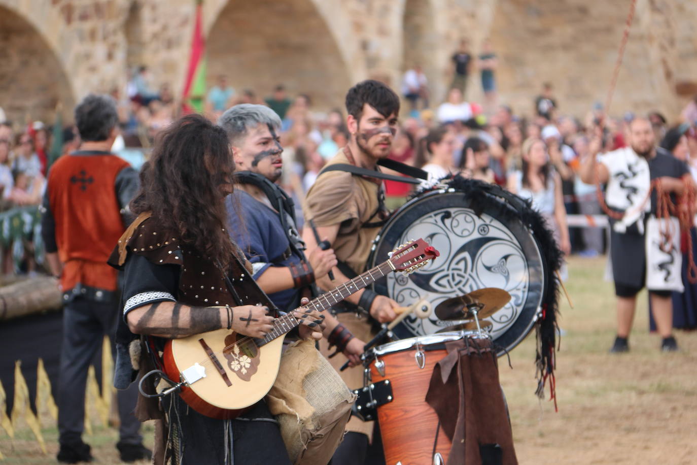 El palenque volvió a cobrar vida y se empapó de caballeros dispuestos a dar batalla ante el Passo Honroso de Hospital de Órbigo.