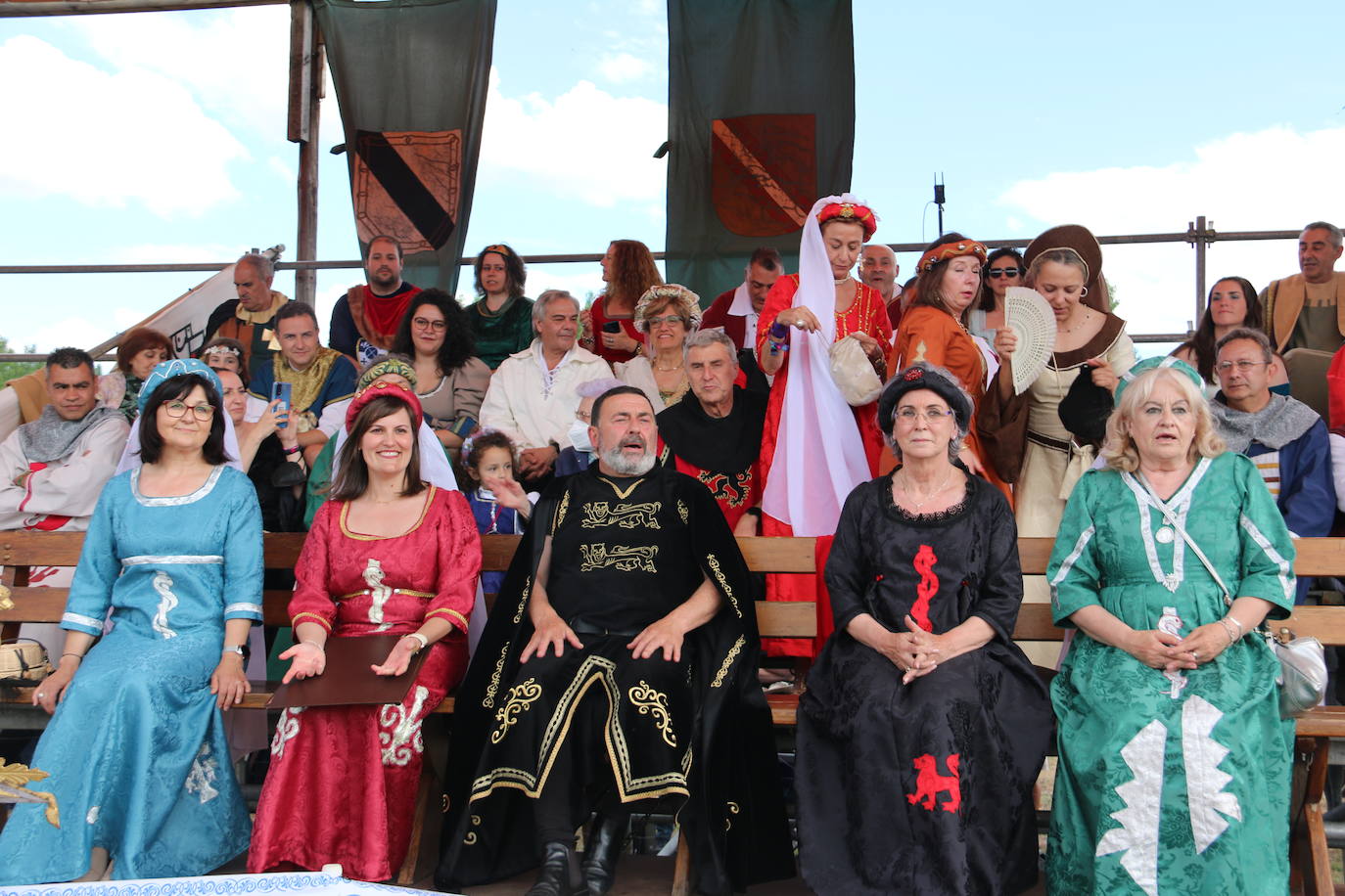 El palenque volvió a cobrar vida y se empapó de caballeros dispuestos a dar batalla ante el Passo Honroso de Hospital de Órbigo.