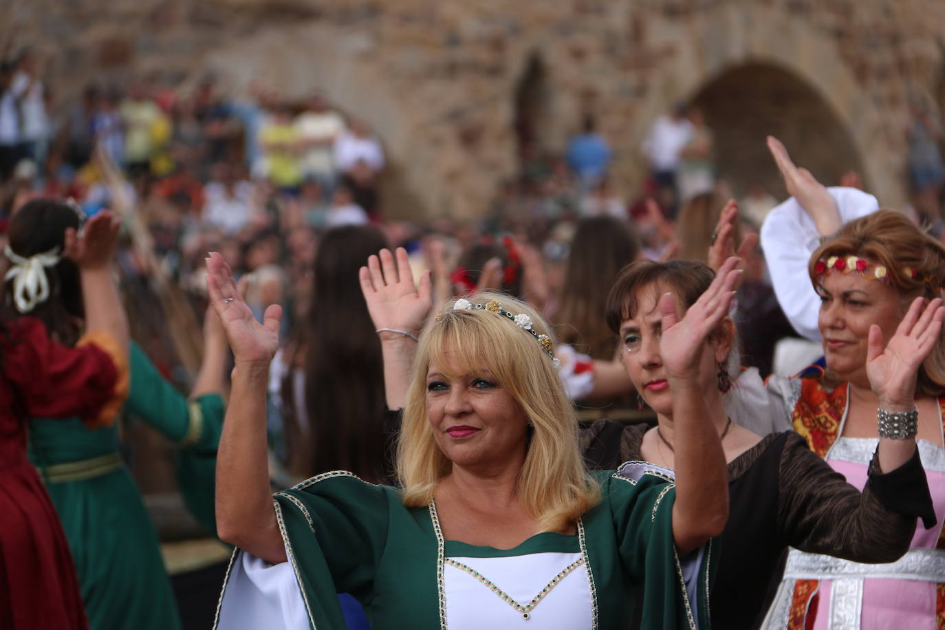 El palenque volvió a cobrar vida y se empapó de caballeros dispuestos a dar batalla ante el Passo Honroso de Hospital de Órbigo.