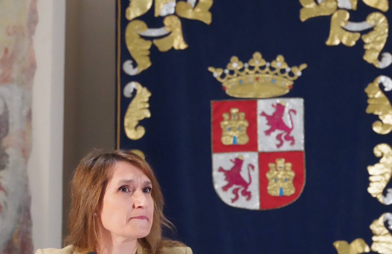 La consejera de Educación, Rocío Lucas, presenta las obras de mejora, reforma y sustitución (RMS) que se llevarán a cabo este verano en los centros docentes de Castilla y León..