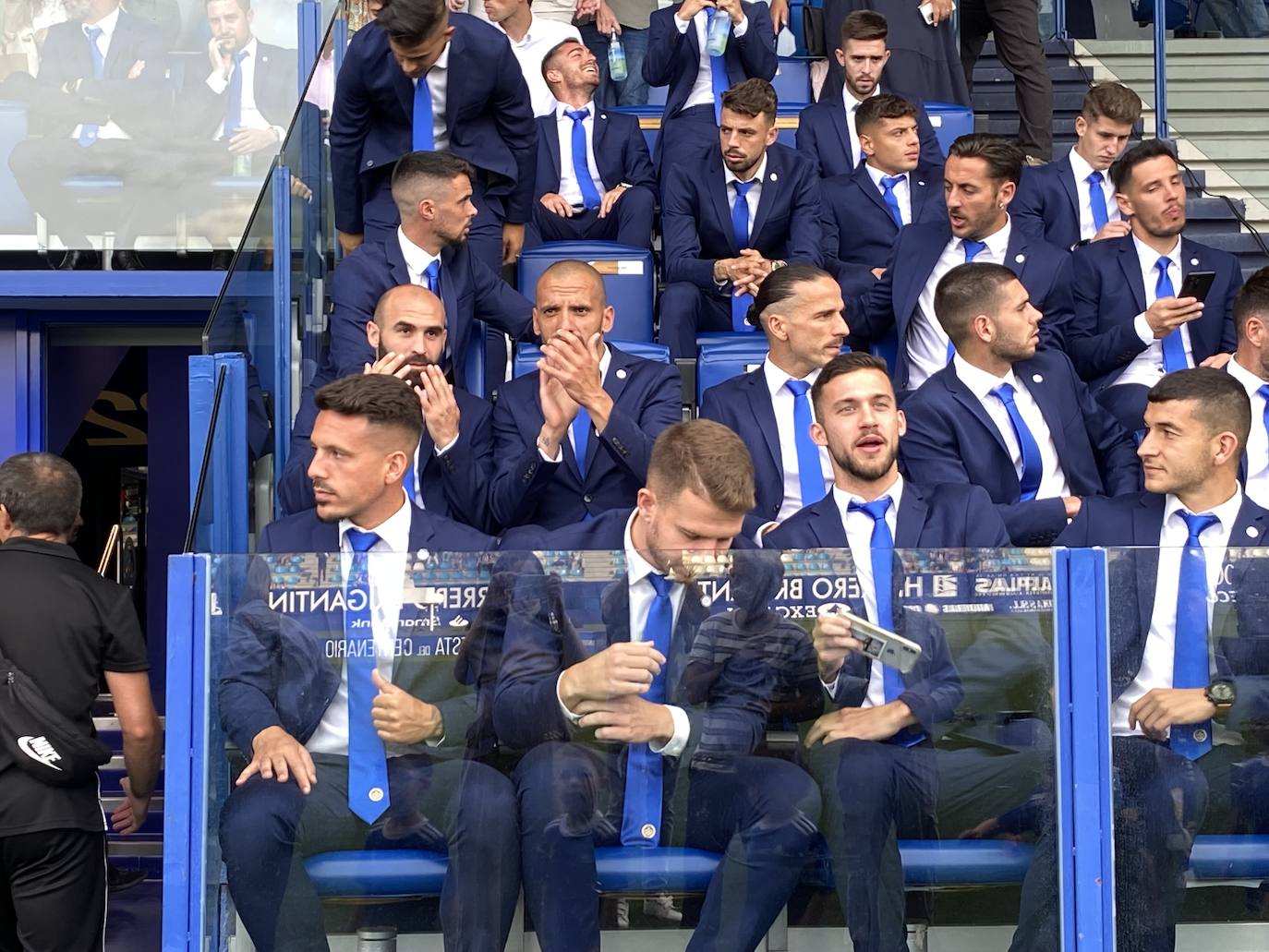 La SD Ponferradina celebra una gran fiesta en el estadio de El Toralín para conmemorar sus cien años de vida. 