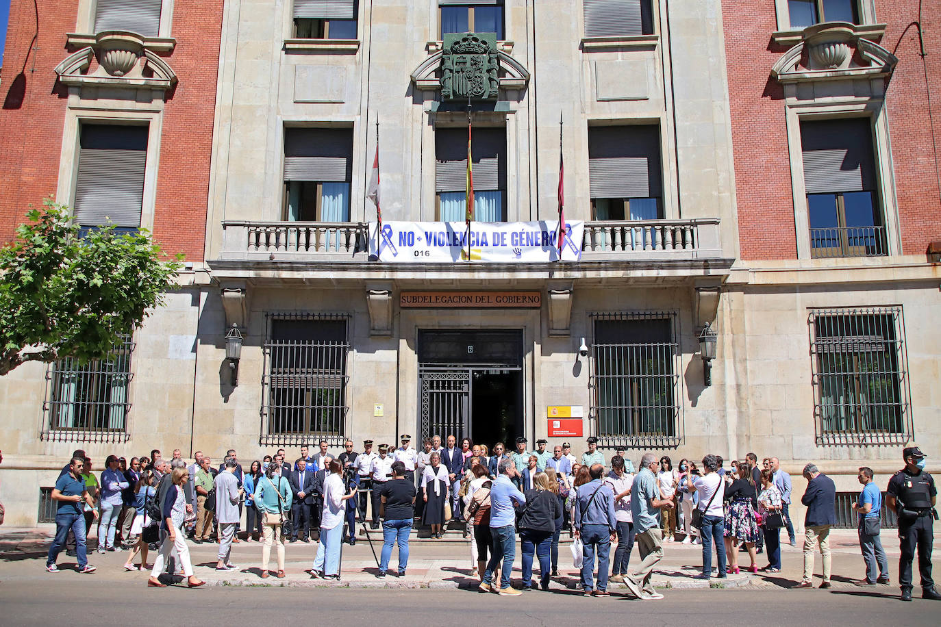 Concentración frente a la Subdelegación de Gobierno. 