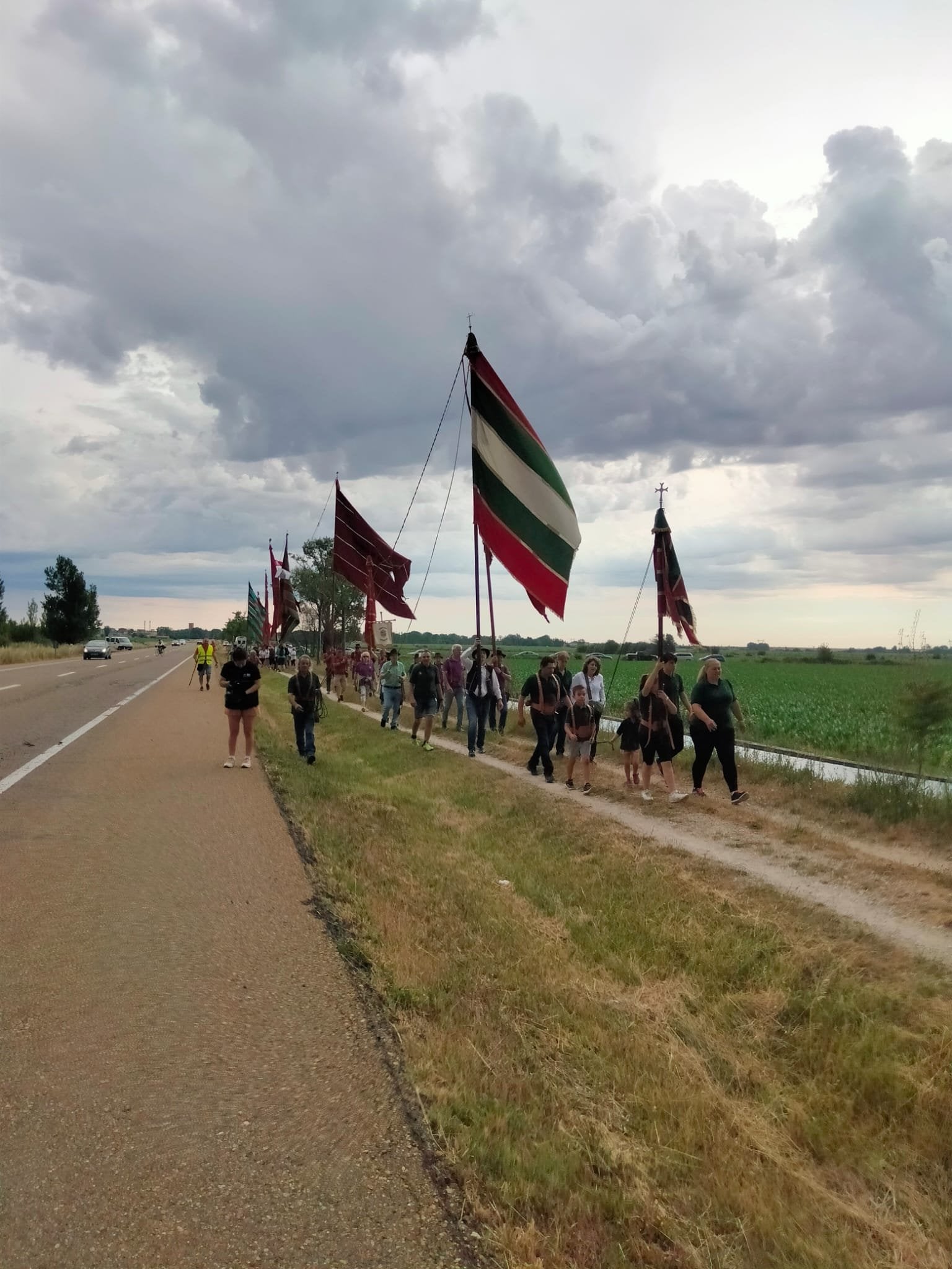 La iniciativa 'Pendones concejiles en los Caminos de Santiago del viejo Reino de León' 