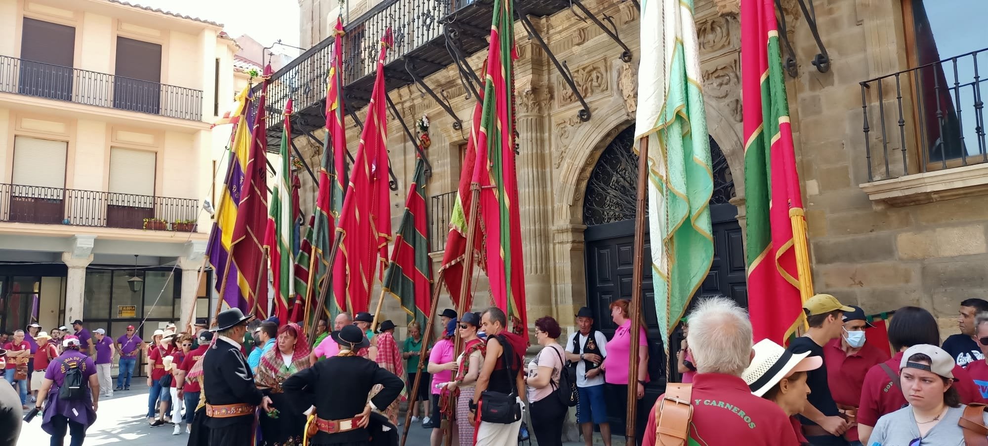 La iniciativa 'Pendones concejiles en los Caminos de Santiago del viejo Reino de León' 