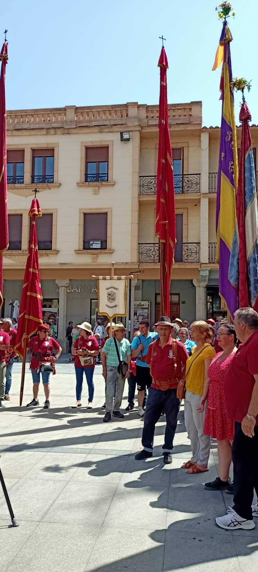 La iniciativa 'Pendones concejiles en los Caminos de Santiago del viejo Reino de León' 