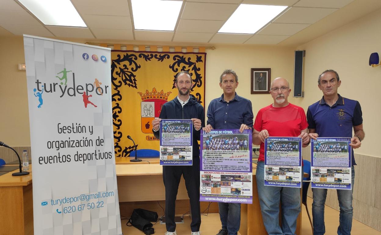 Presentación del II Campus de Fútbol en La Robla. 