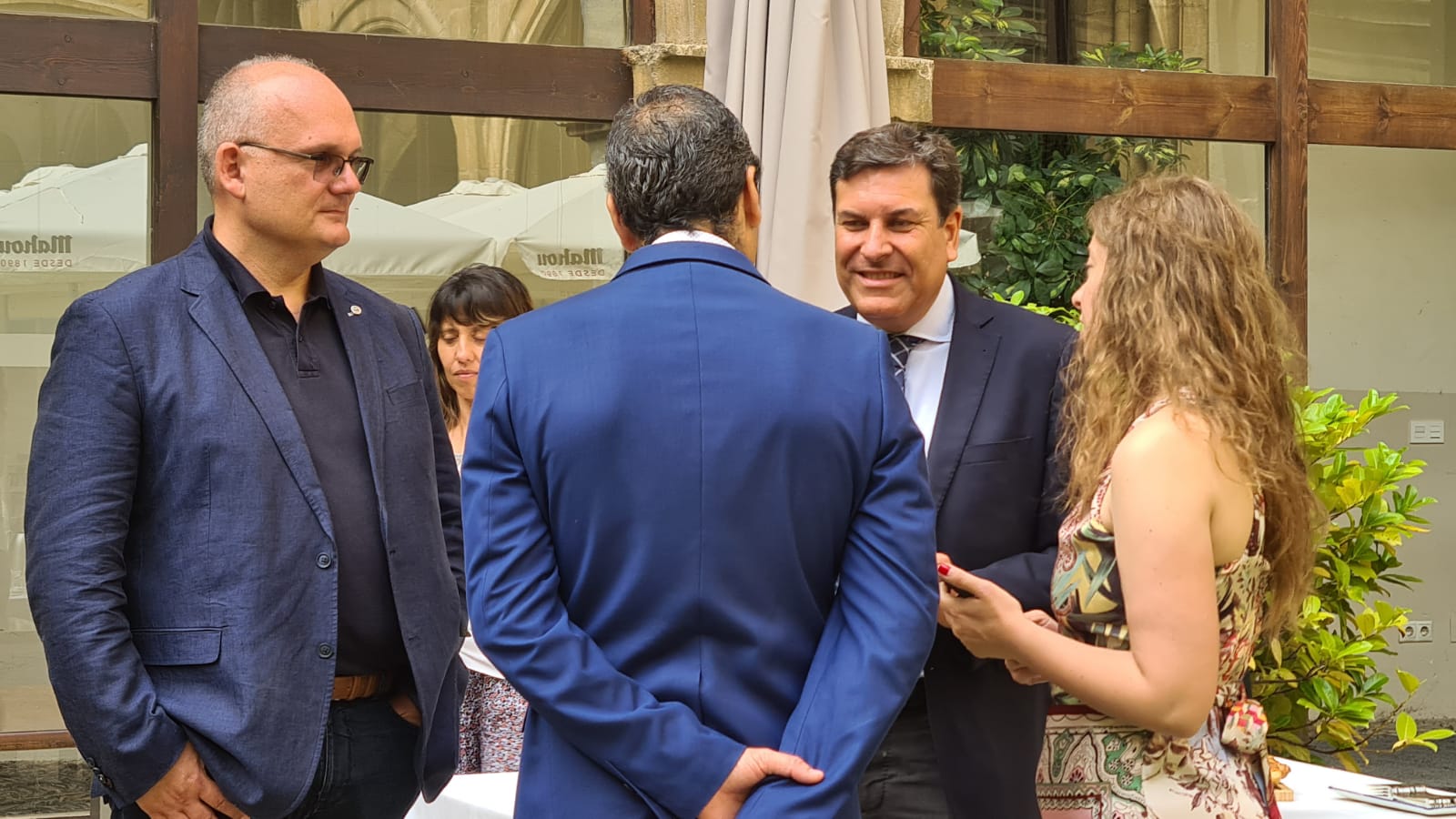 El consejero de Economía y Hacienda y portavoz, Carlos Fdez. Carriedo, participa en los actos del 25 aniversario del Ente Regional de la Energía. 