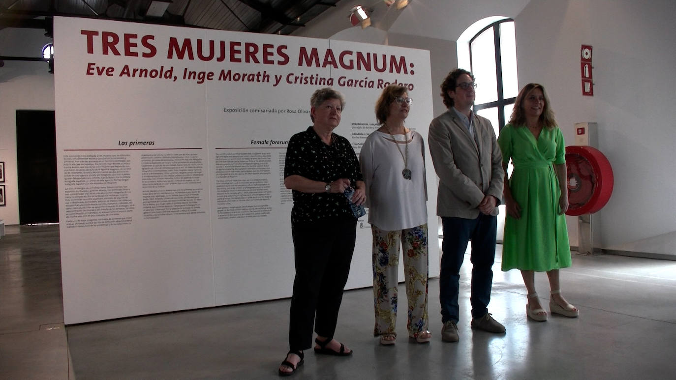 El Palacín inaugura este jueves la exposición fotográfica 'Tres mujeres Magnum: Eve Arnold, Inge Morath y Cristina García Rodero' que repasa en 60 imágenes la trayectoria de estas fotógrafas pioneras | La muestra estará expuesta hasta el 18 de septiembre.