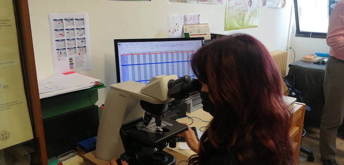 Algunos de los aparatos que miden el aire en la ULE