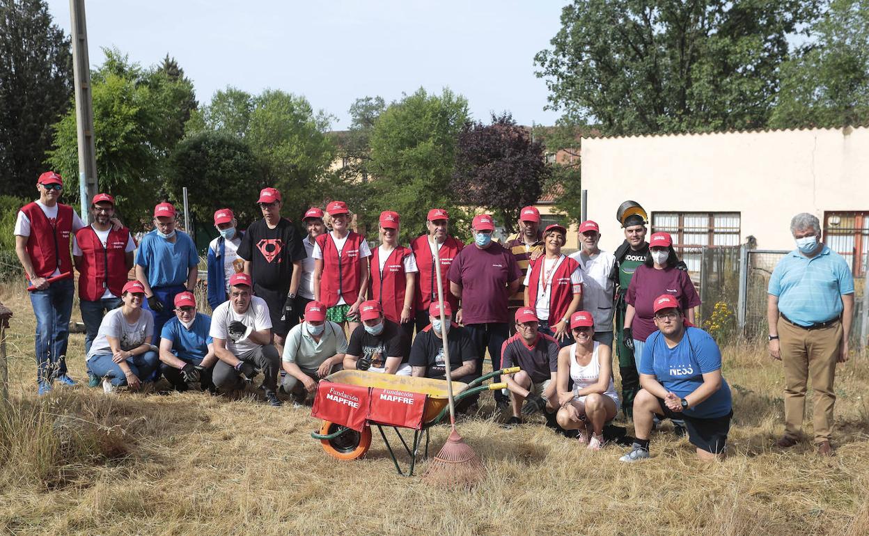 Imagen del grupo de personas que ha participado en esta actividad colaborativa.