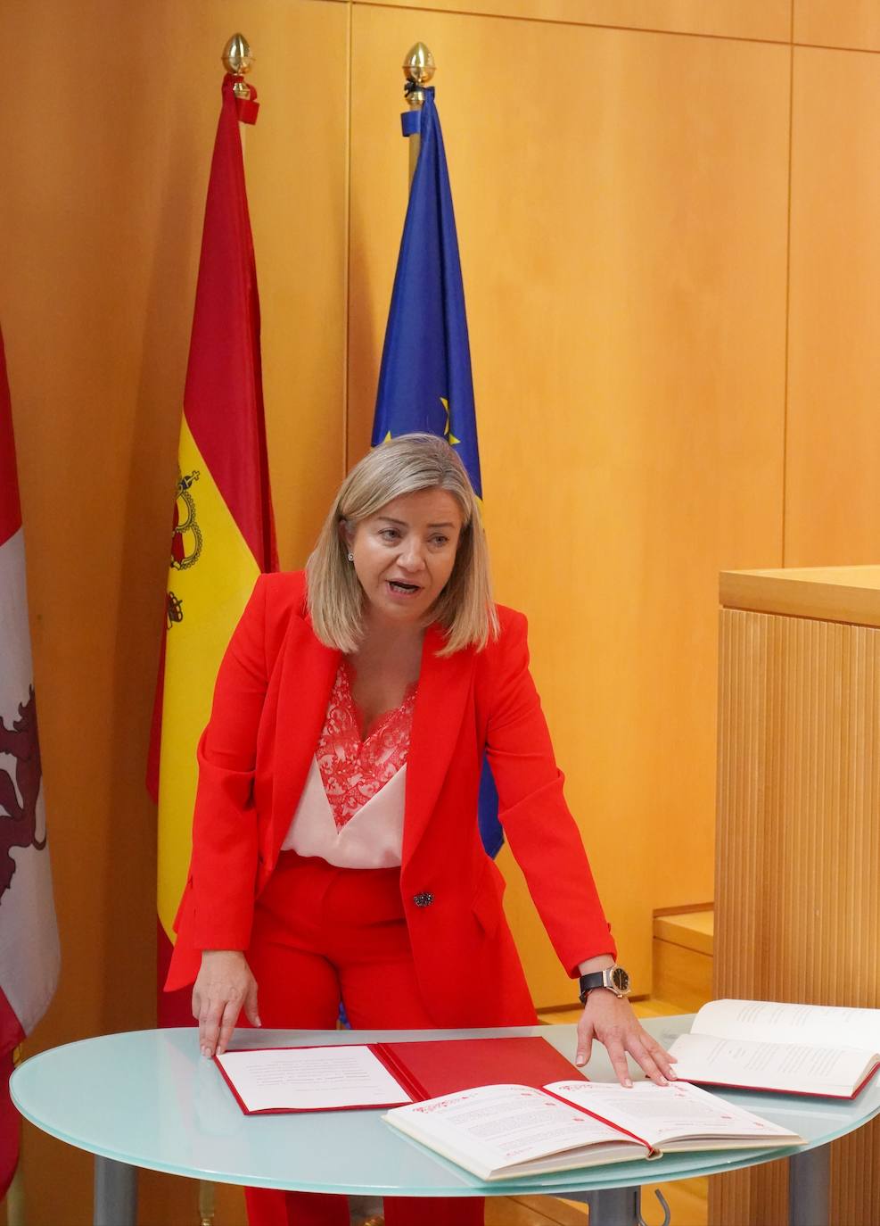 Teresa Rodríguez toma posesión como nueva directora de Producción Agrícola y Ganadera.