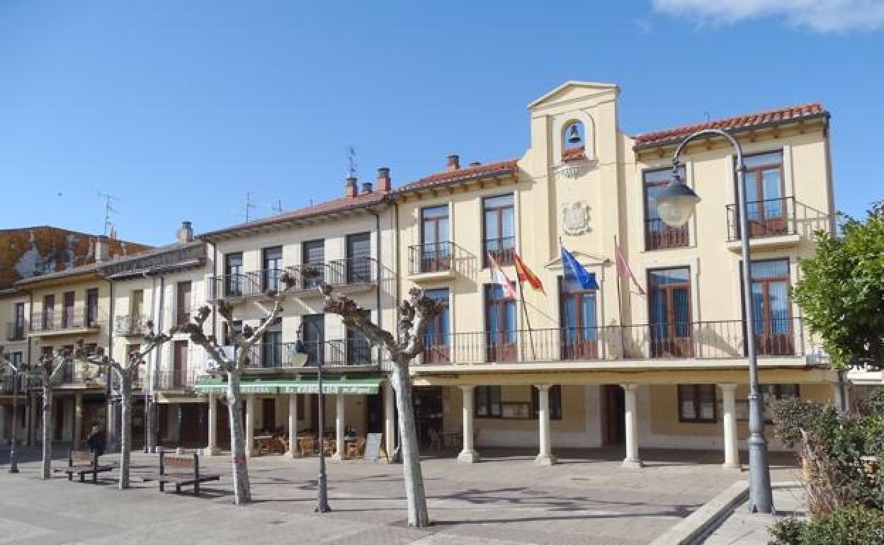 Plaza del Ayuntamiento de Sahagún.