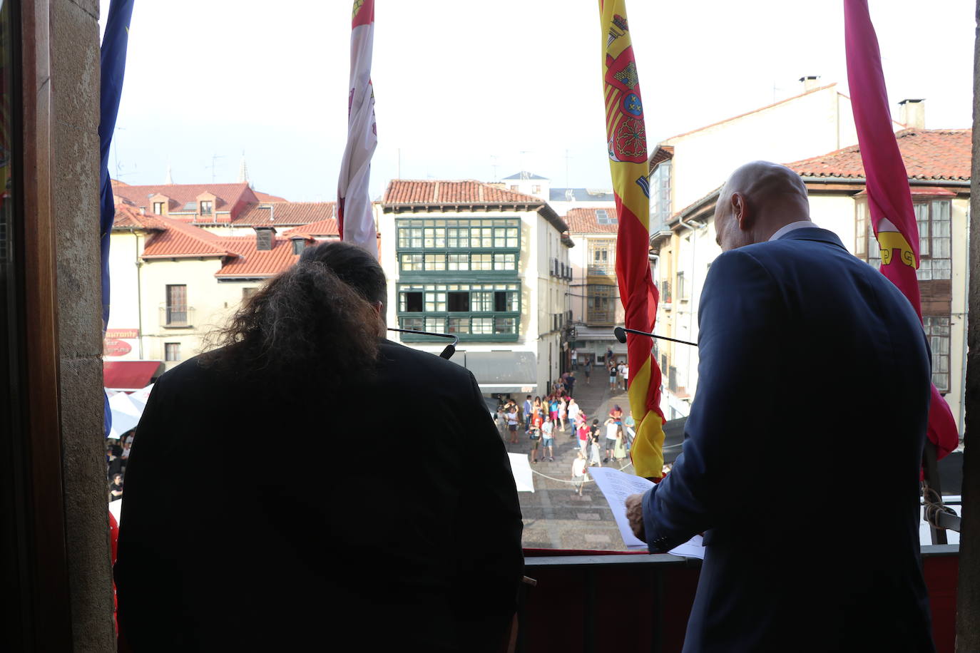 Pregón Néstor López, fiestas San Juan