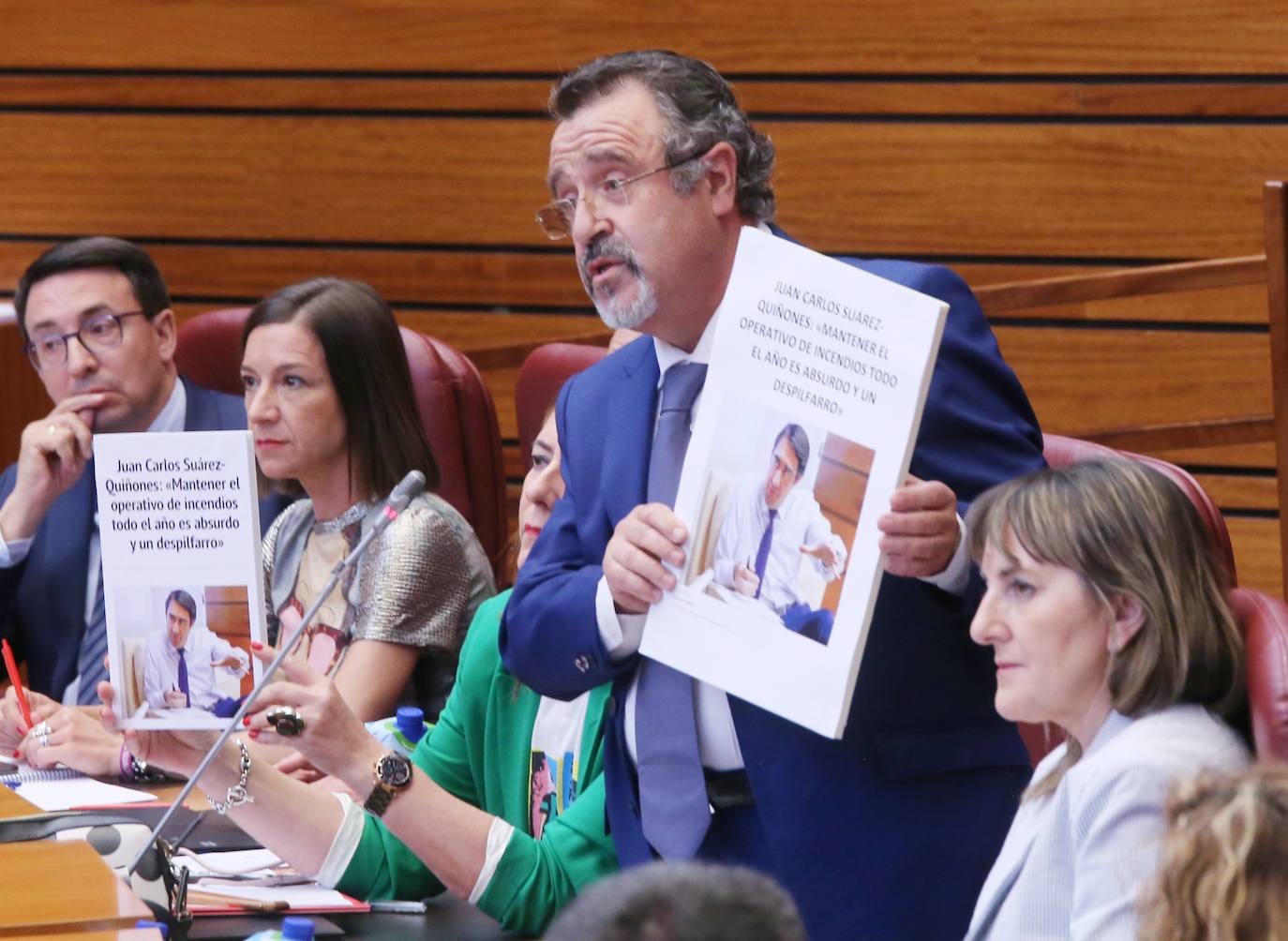 Fotos: Plano de las Cortes de Castilla y León