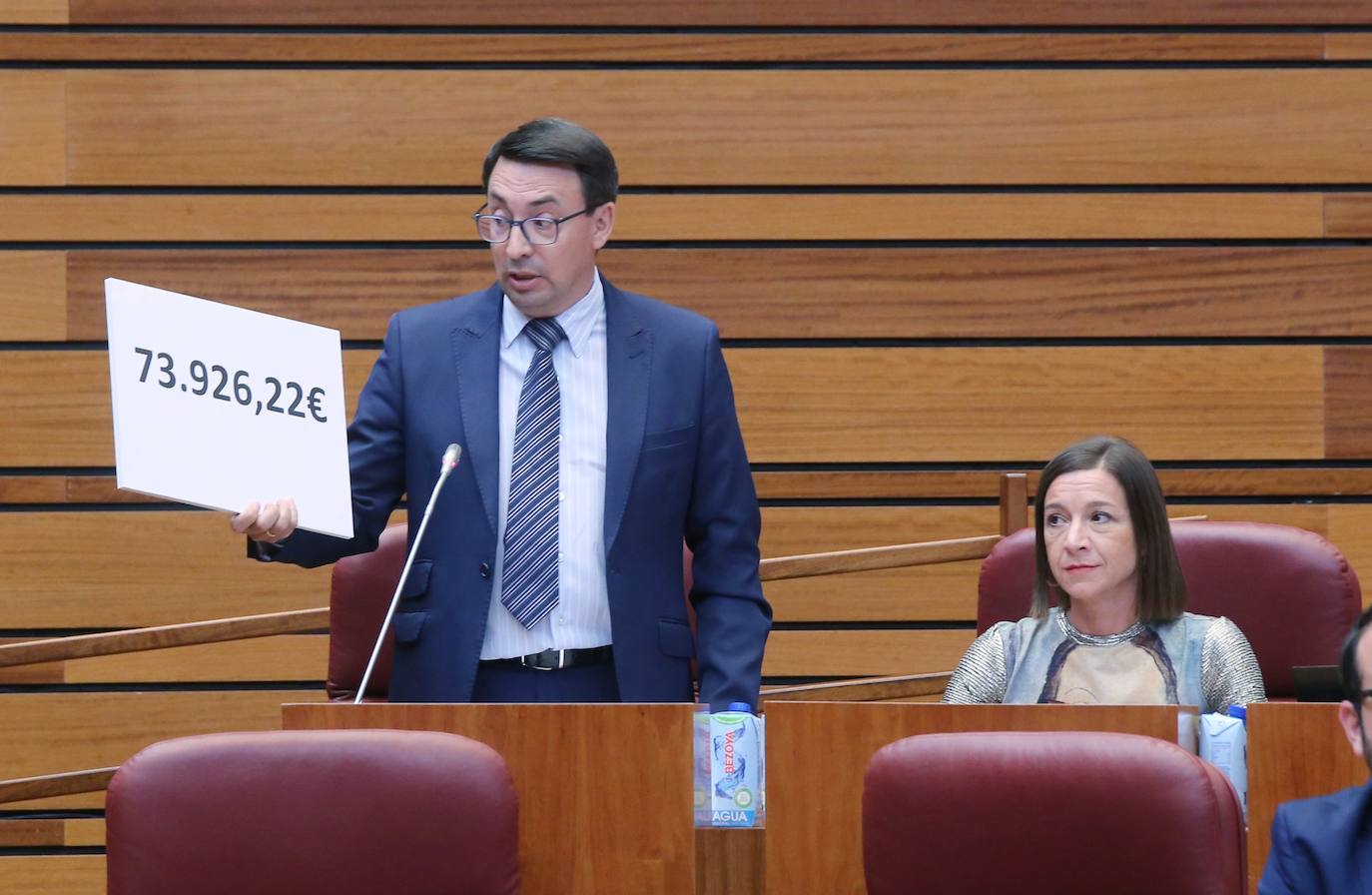 Fotos: Plano de las Cortes de Castilla y León