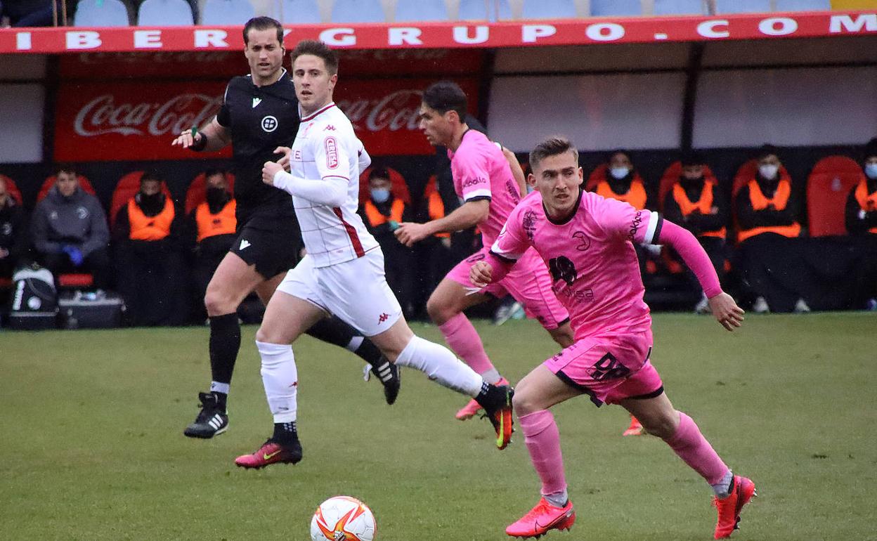 Gaztañaga, en el partido ante Unionistas de esta temporada.