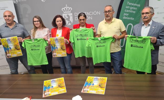 Presentación de la carrera por relevos de 'A Santiago Contra el Cáncer.