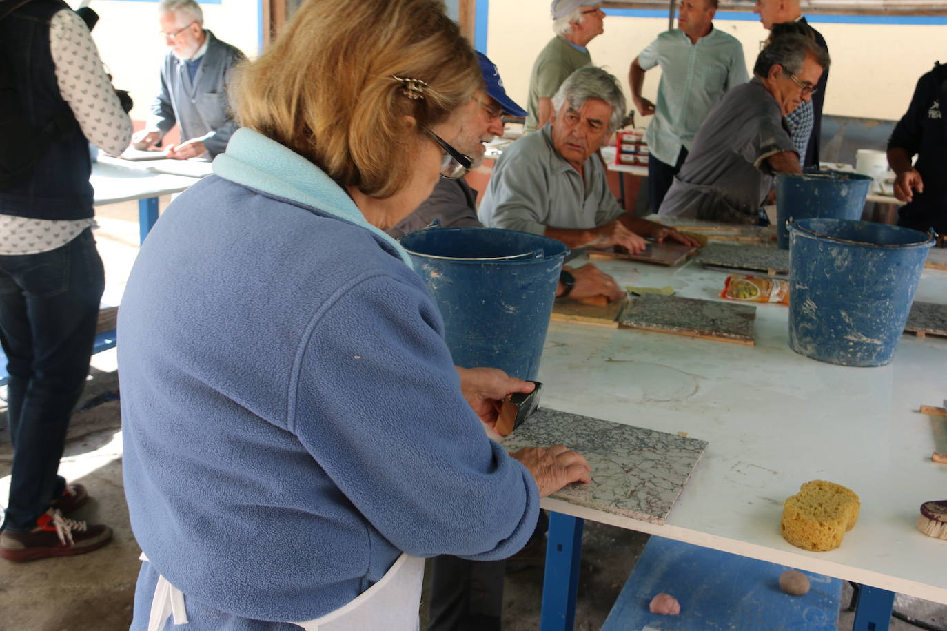 Este curso se ofertan 13 especialidades entre el 20 de junio y el 5 de agosto |Como novedad, dos profesores de la extinta escuela de restauración de Venecia imparten dos cursos de color y de estuco de mármol.