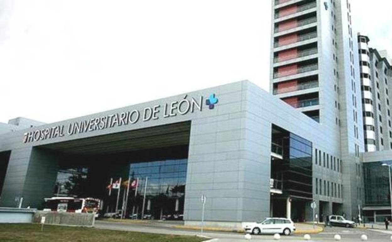 Fachada del Hospital de León.