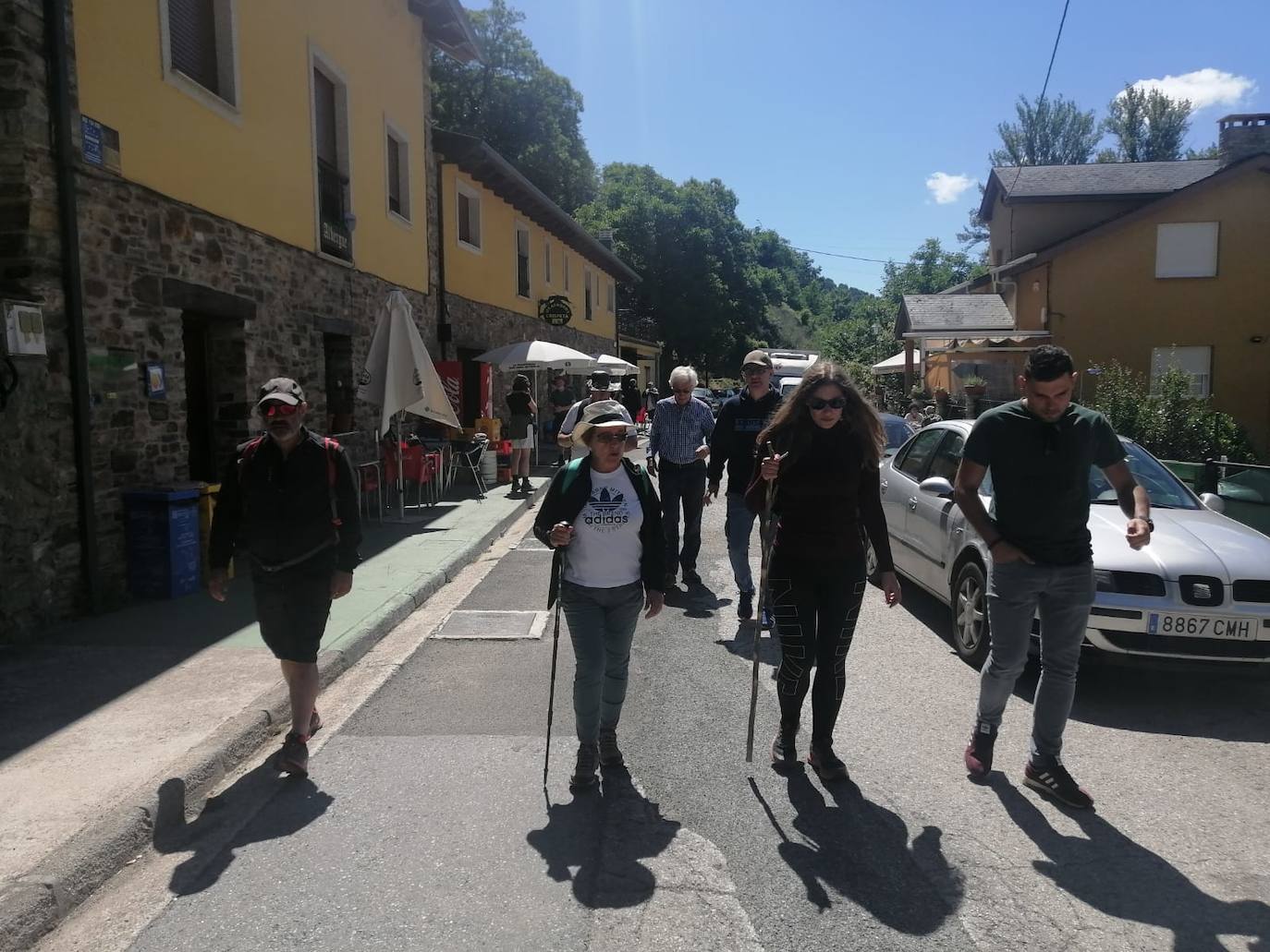 Fotos: Penúltima etapa del Camino de Santiago