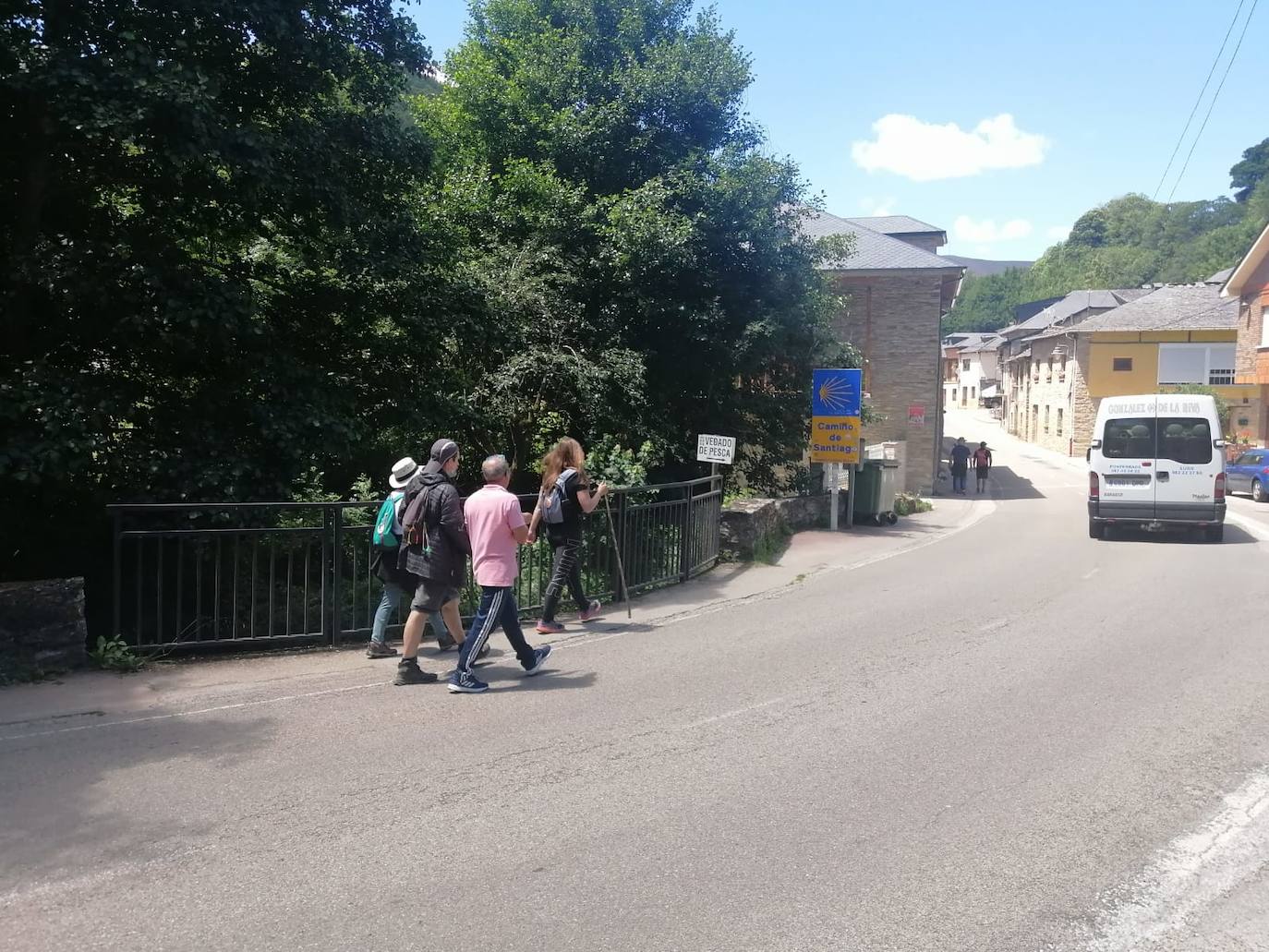Fotos: Penúltima etapa del Camino de Santiago