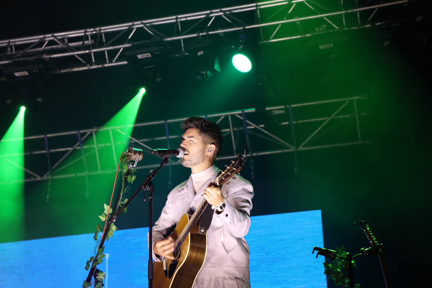 Imagen del concierto de Polaroids y Siloé. 