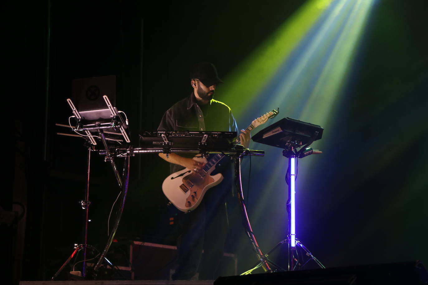 Imagen del concierto de Polaroids y Siloé. 