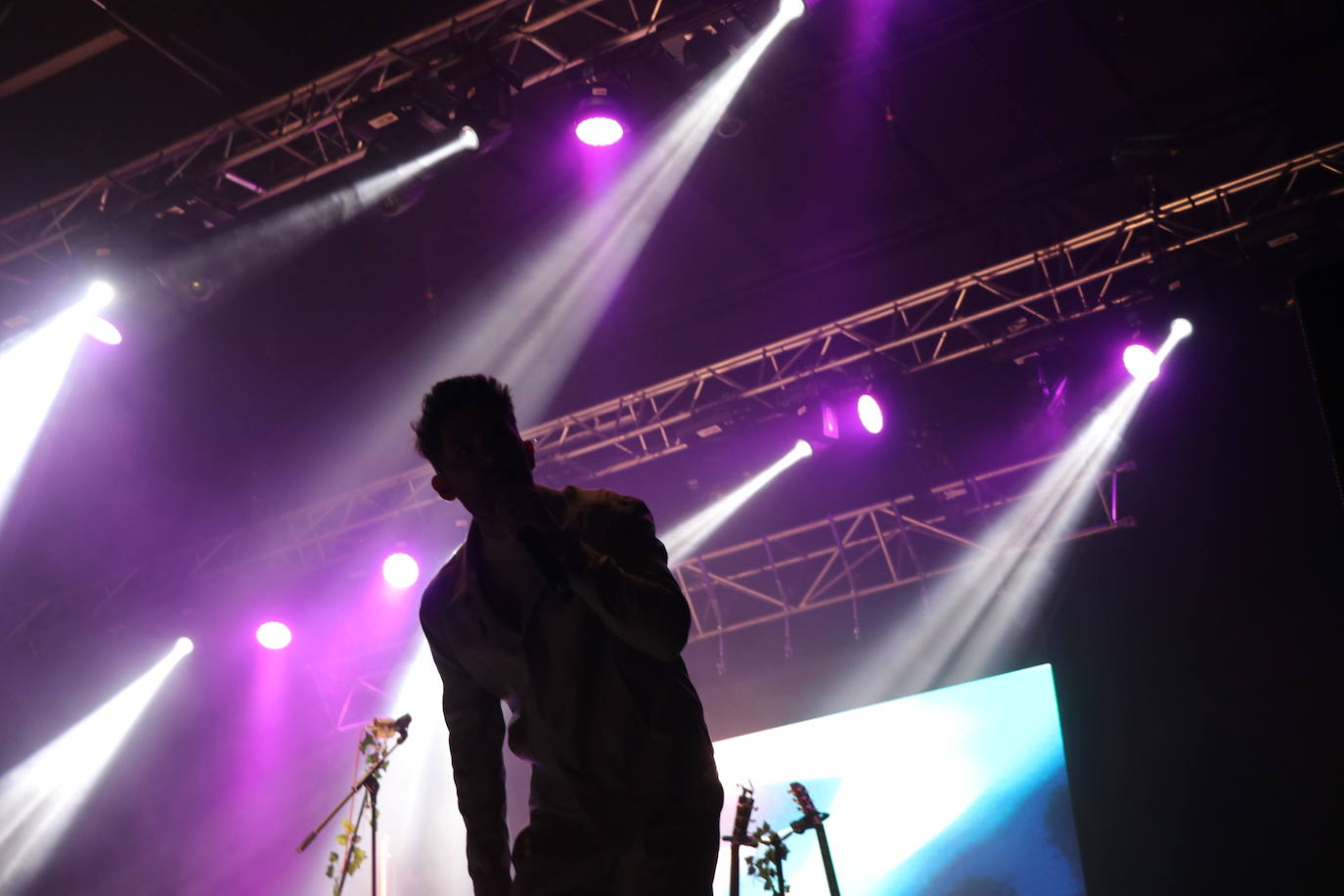 Imagen del concierto de Polaroids y Siloé. 