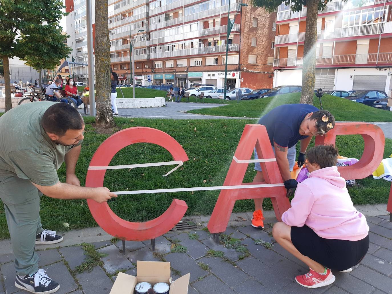 Fotos: Unas letras con orgullo para San Andrés