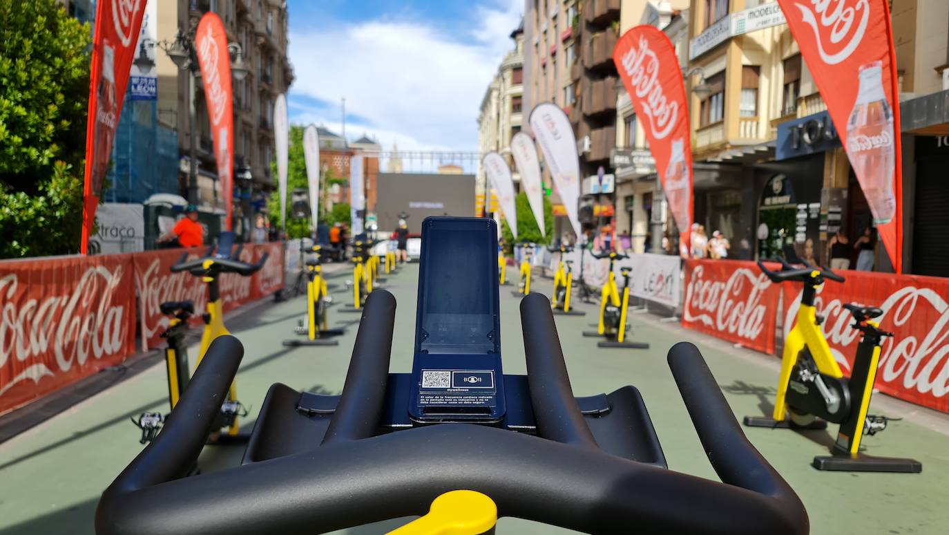 II Maratón de Cyclo Indoor Ciudad de León organizado por leonoticias.