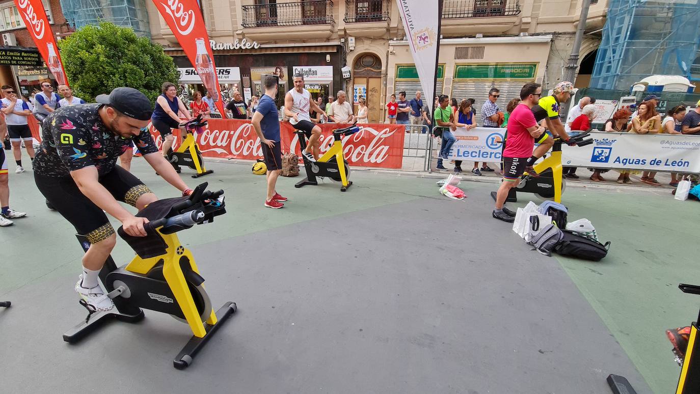 II Maratón de Cyclo Indoor Ciudad de León organizado por leonoticias.